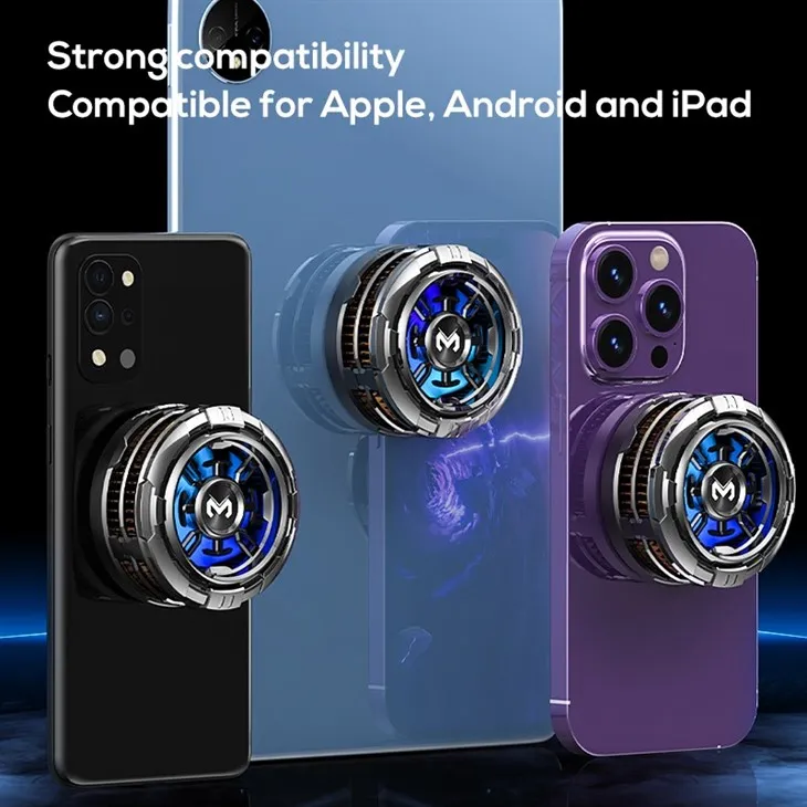 MEMO CX08 RGB Light Back Clip Magnetic Phone Cooler For Gaming best